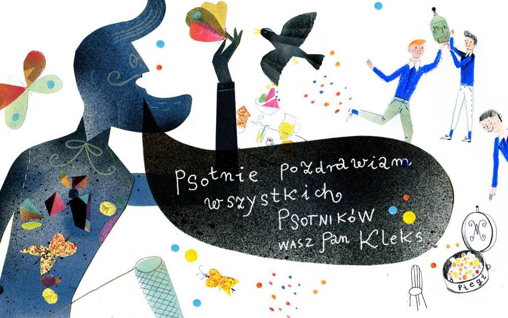 Ilustracja do książki dla dzieci Jan Brzechwa