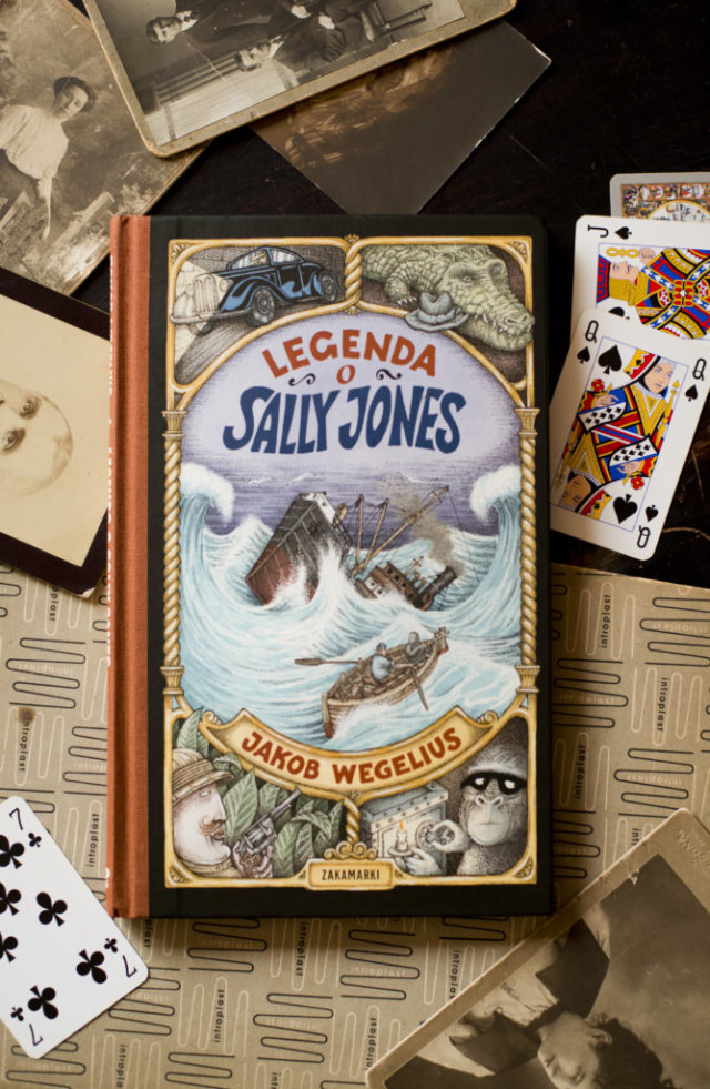 "Legenda o Sally Jones" Jakob Wegelius