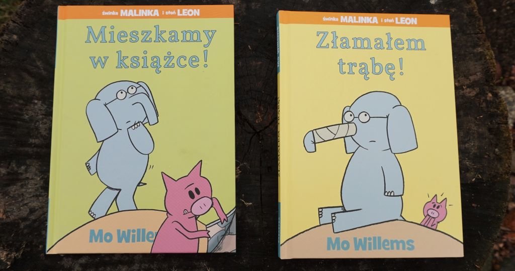 świnka Malinka i słoń Leon - pierwsze komiksy dziecka