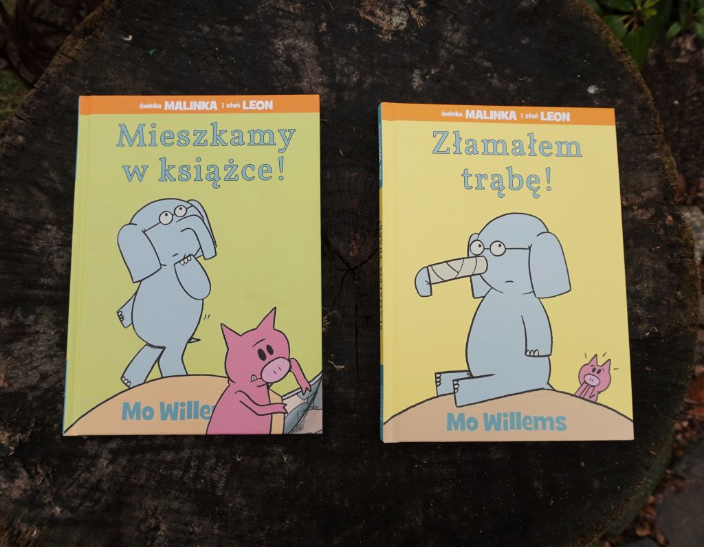 świnka Malinka i słoń Leon - pierwsze komiksy dziecka