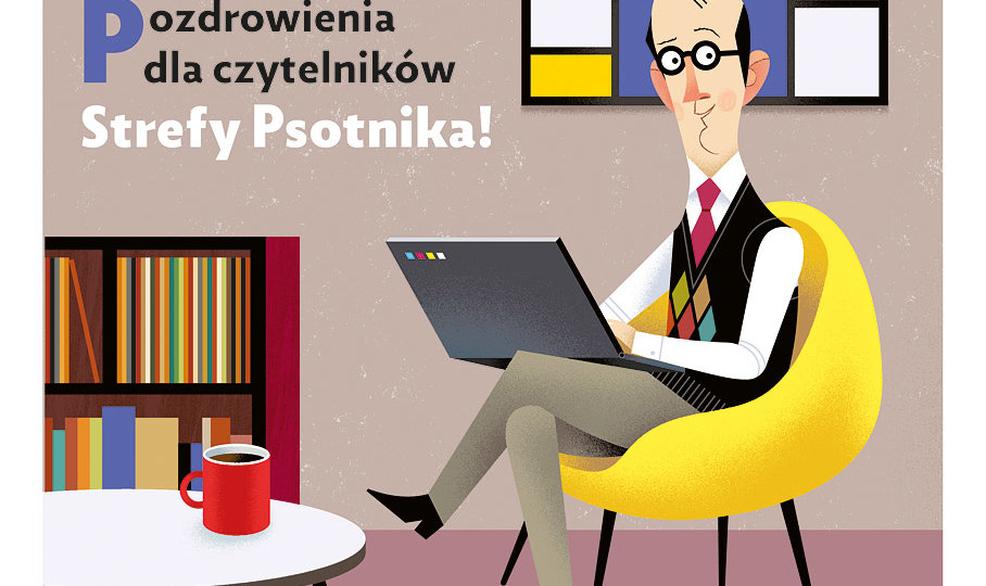 "Praktyczny pan" ilustracja Adama Pękalskiego