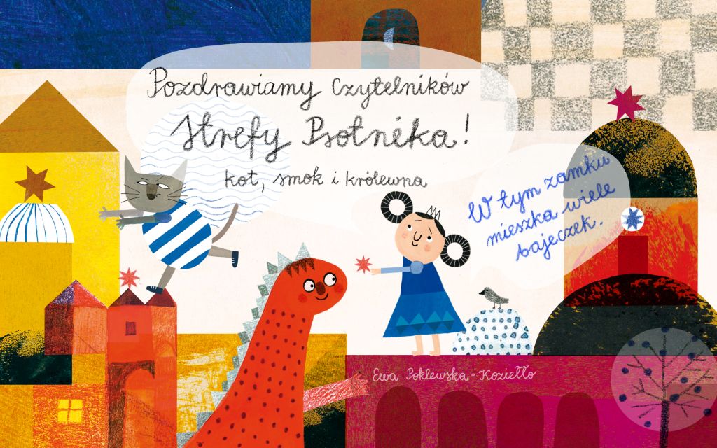 ilustracja dla dzieci Ewy Poklewskiej-Koziełło