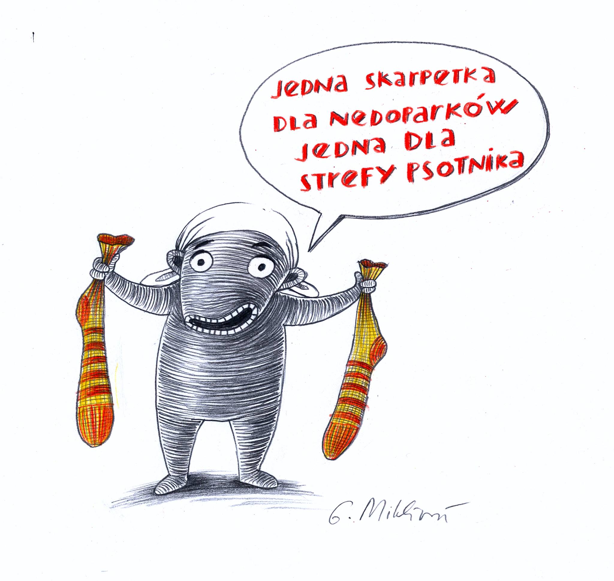 "Niedoparki" i ilustratorka Galina Miklínová