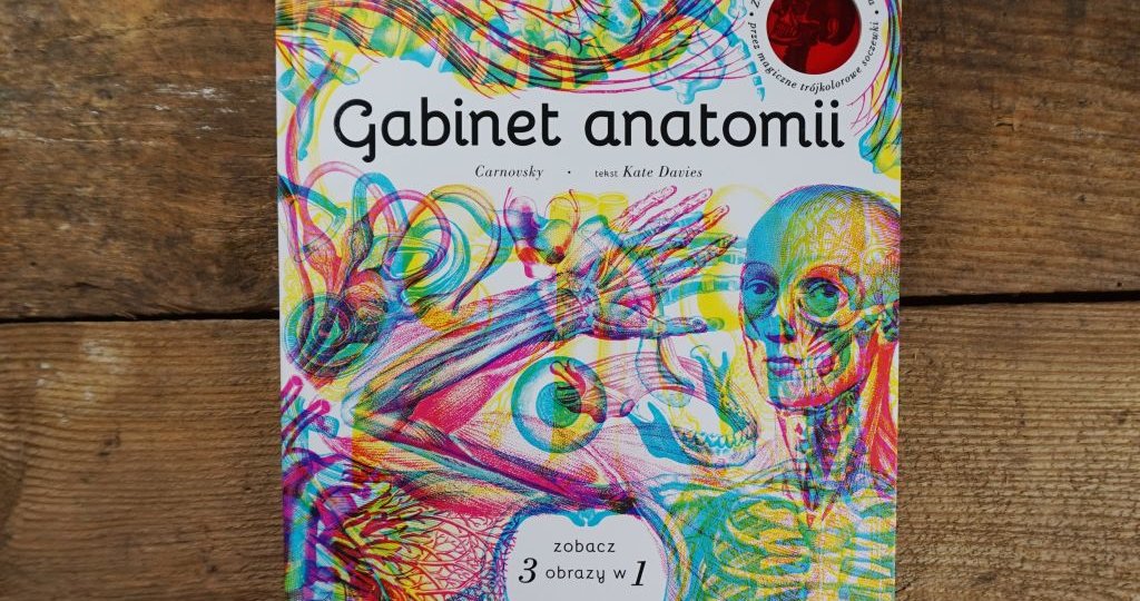 Gabinet anatomii - książka z soczewkami