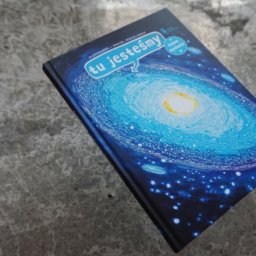 Tu jesteśmy - Mizielińscy - nowe wydanie książki o kosmosie dla dzieci