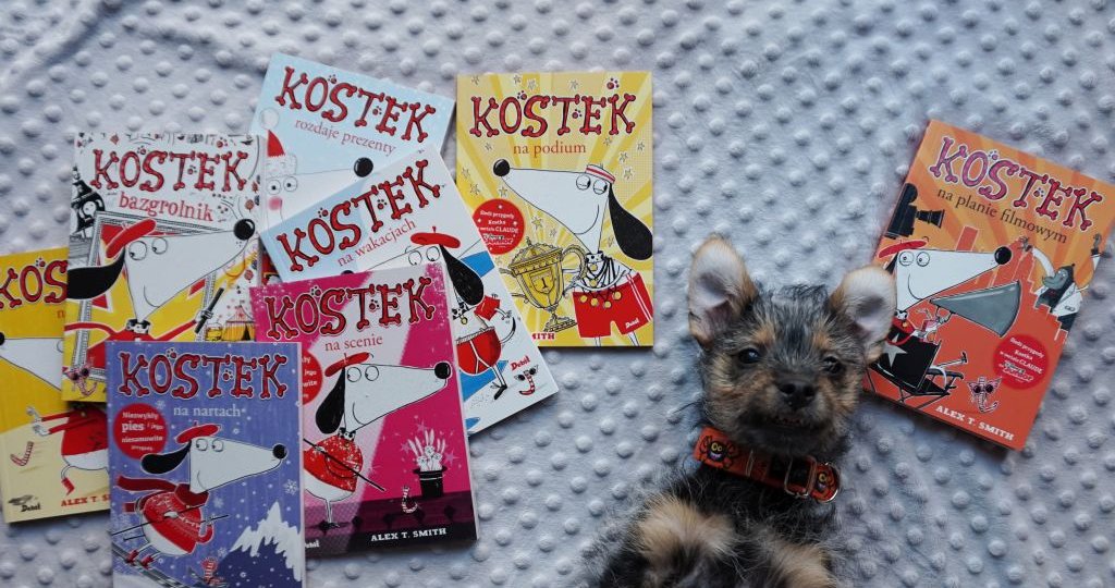 KOSTEK - seria książek o niesfornym psie