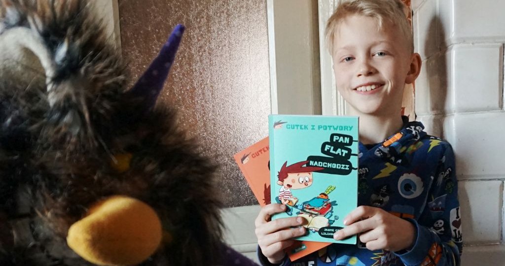 Gutek i potwory - seria, która zachęca dziecko do czytania