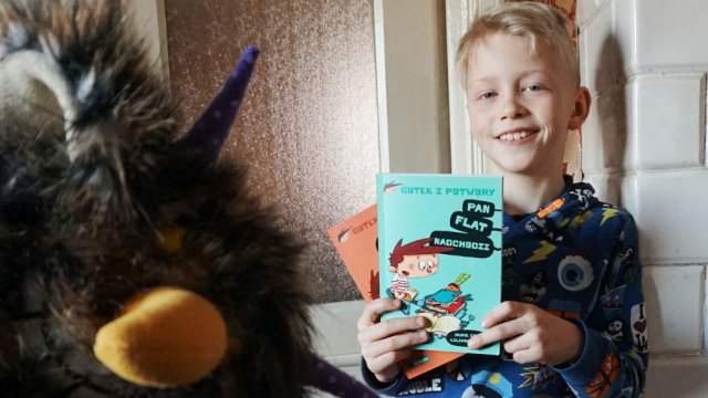Gutek i potwory - seria, która zachęca dziecko do czytania
