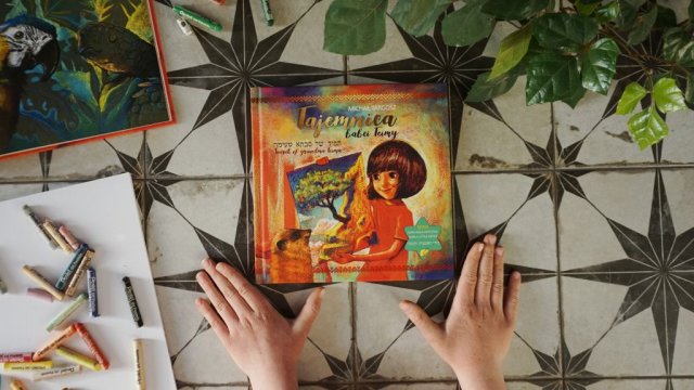 Tajemnica babci Teimy - książka dla dzieci o sztuce i sile tworzenia