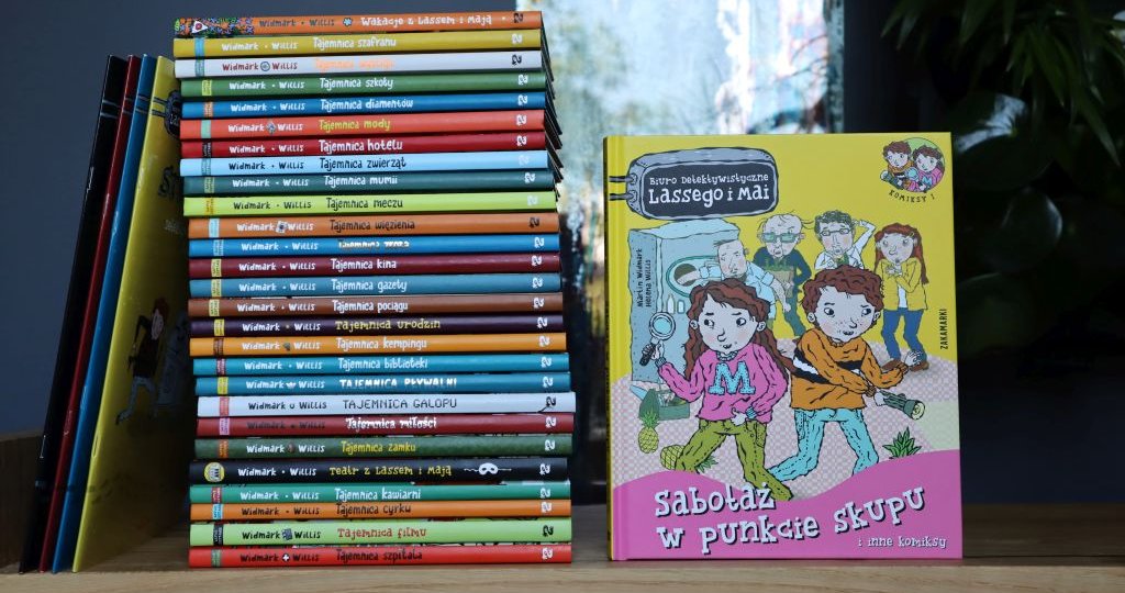 Komiksy Biuro Detektywistyczne Lassego i Mai