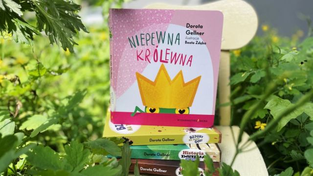 Niepewna królewna - nowa kartonówka Doroty Gellner