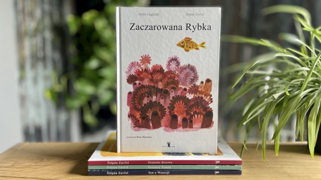 Zaczarowana Rybka - ilustrowana książka artystyczna