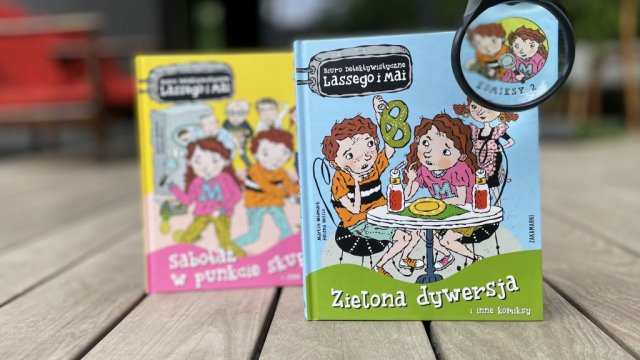 Zielona dywersja - komiksy Biuro detektywistyczne Lassego i Mai