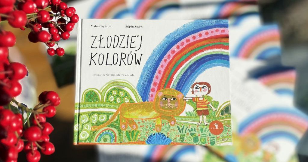 Złodziej kolorów - książka o sile śmiechu