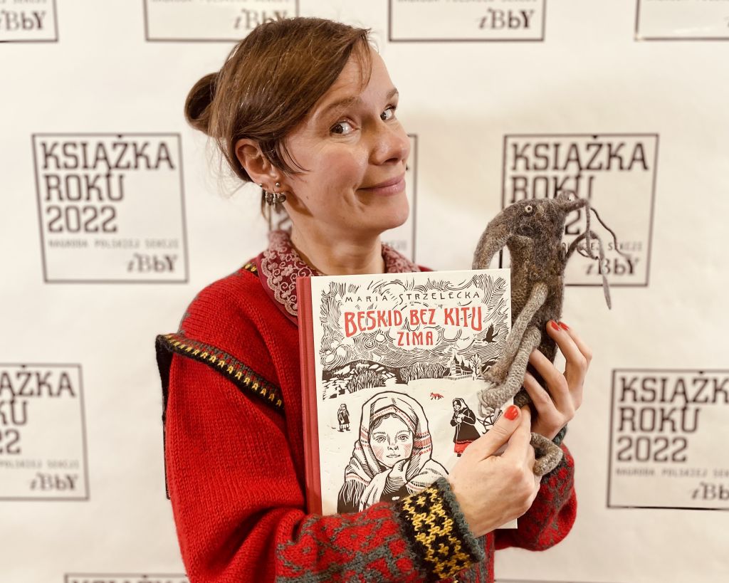 Maria Strzelecka na Gali Książka Roku 2022 IBBY