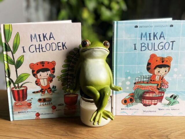 Komiksy bez słów dla maluchów Mika i ...