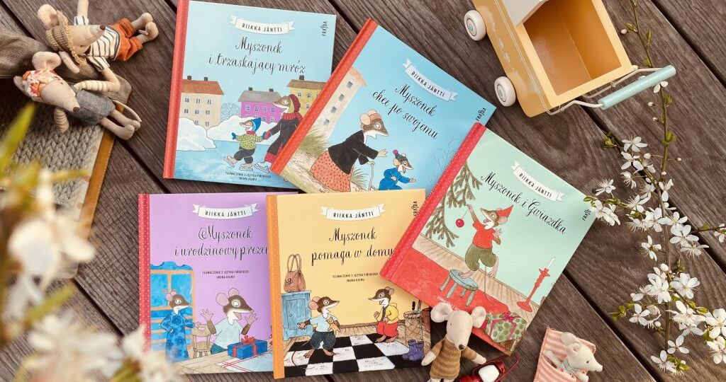 Bestsellerowa fińska seria dla dzieci o Myszonku
