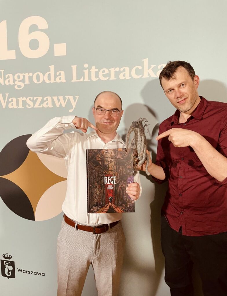 Daniel Odija Wojciech Stefaniec 16. Nagroda Literacka Warszawy komiks