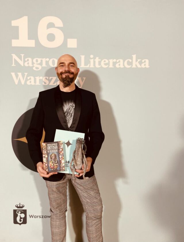 Marcin Szczygielski 16. Nagroda Literacka m. st. Warszawy