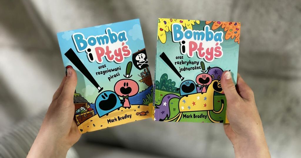 Nowa seria komiksów dla dzieci Bomba i Ptyś