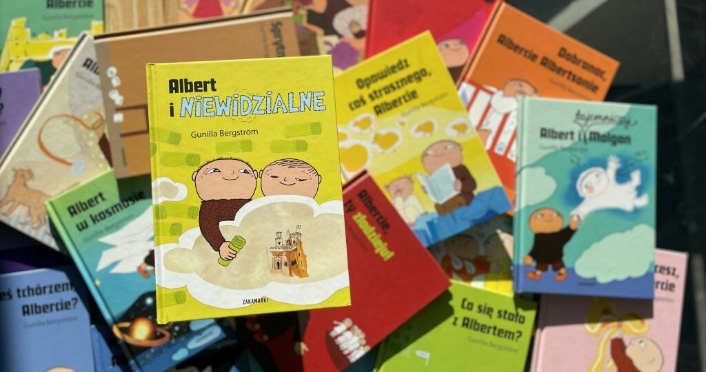 Książka o zabawie bez zabawek Albert i niewidzialne