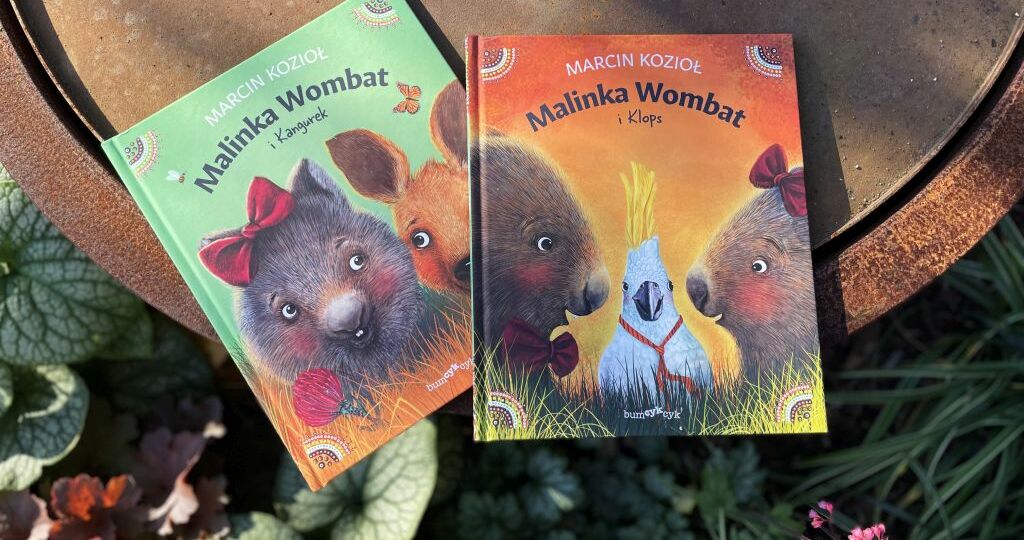 Nowa seria książek przygodowo-przyrodniczych dla przedszkolaków Malinka Wombat