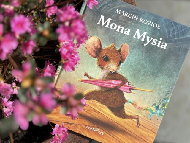 Książka dla dzieci o malarstwie Mona Mysia