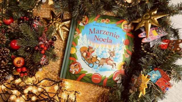 Książka kalendarz adwentowy dla przedszkolaków Marzenie Noela