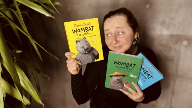 Książki podróżnicze dla dzieci Wombat Maksymilian