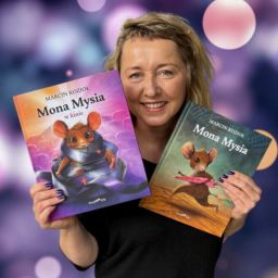 Książka dla dzieci o historii kina Mona Mysia w kinie