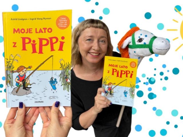 Książka aktywnościowa Moje lato z Pippi