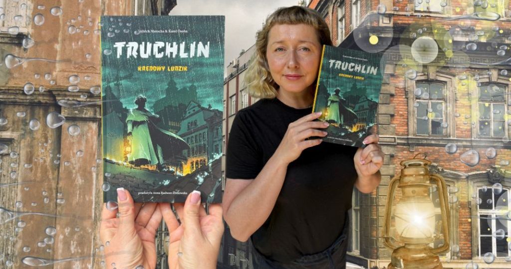 Czeski komiks dla młodzieży Truchlin Kredowy ludzik