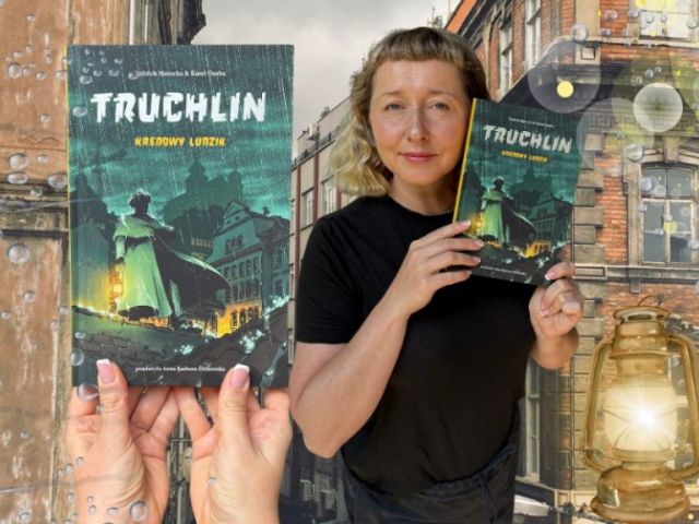Czeski komiks dla młodzieży Truchlin Kredowy ludzik