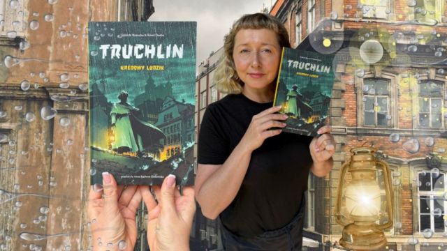 Czeski komiks dla młodzieży Truchlin Kredowy ludzik