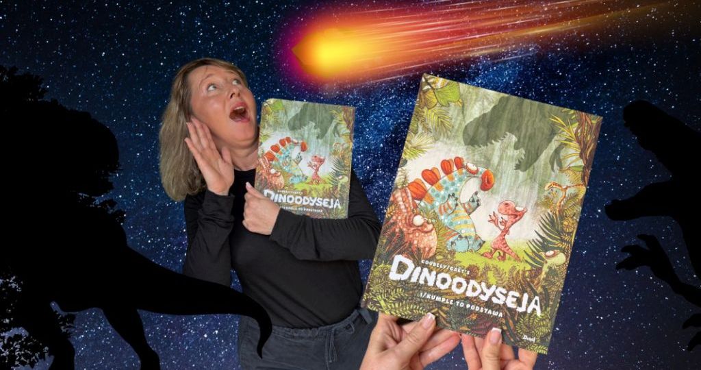 Dinoodyseja trzymający w napięciu komiks o dinozaurach