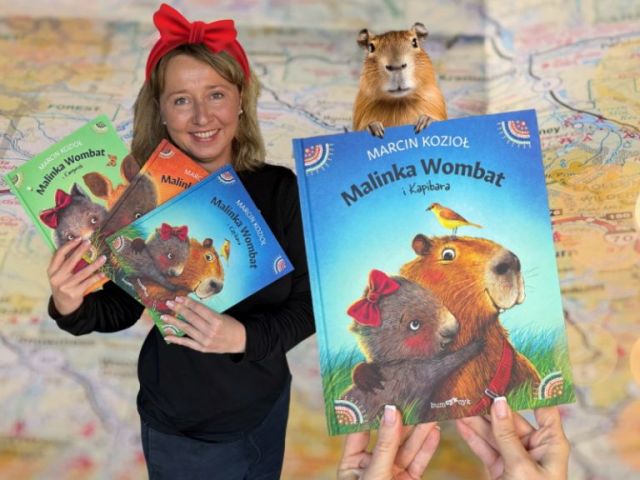 Nowy odcinek serii dla małych podróżników Malinka Wombat i Kapibara