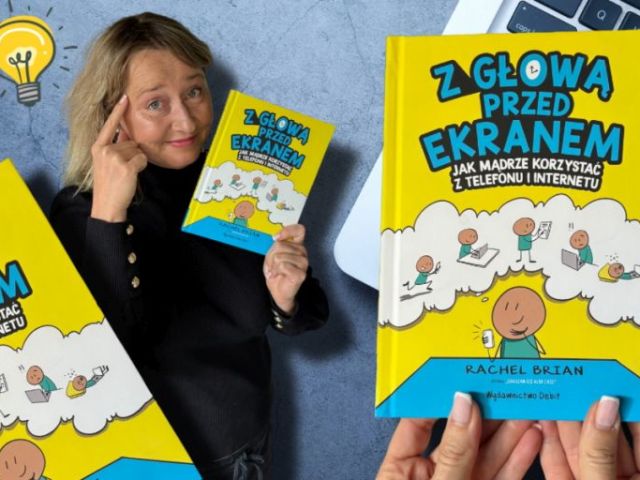 Komiks Z głową przed ekranem Jak mądrze korzystać z telefonu i Internetu