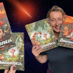 „Dinoodyseja. Ognista góra” – dinozaury, przygoda i tajemnica buchająca lawą!