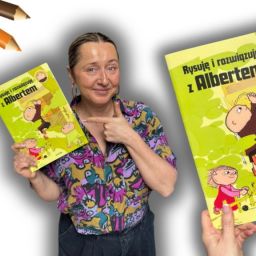 Rysuję i rozwiązuję z Albertem czyli zeszyt zadań i łamigłówek